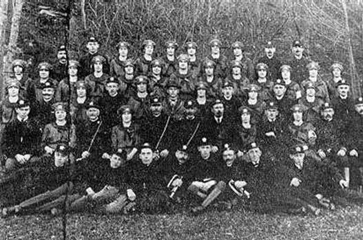 Hasičský spolek kolem roku 1925